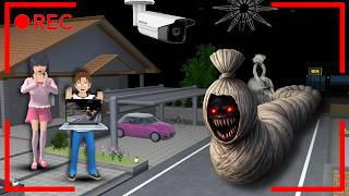 Yuta Mio Panik CCTV Merekam CACING POCONG MENYERAMKAN Di ...