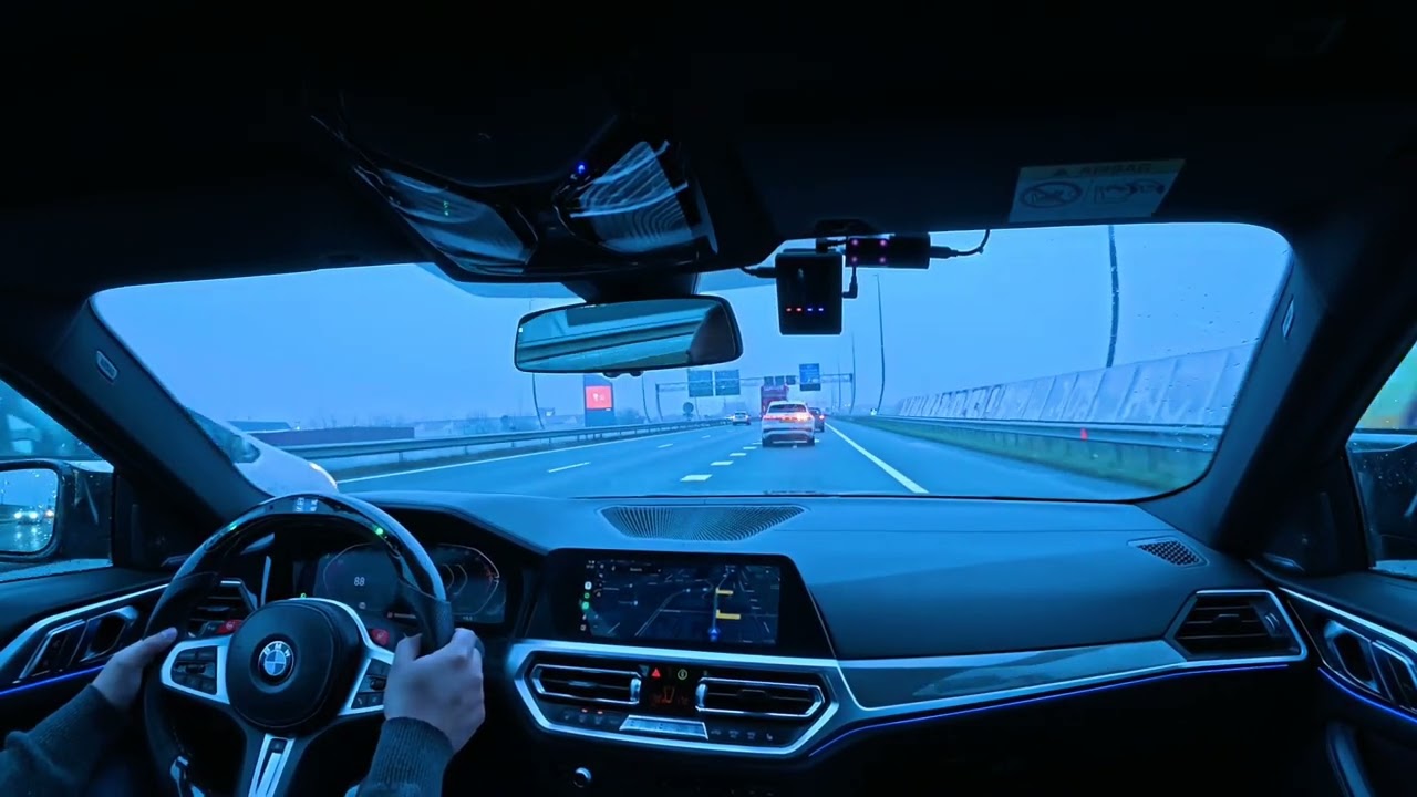 POV: 7am Drive to Work in my 2021 BMW G22 - Amsterdam