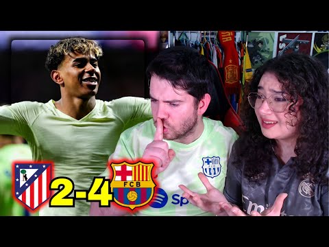 Reactions to Atletico Madrid 2-4 FC Barcelona | La Liga 24/25