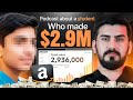 Ref:Wl4G0UeADeM How a student made $2.9 million selling on amazon | real success story