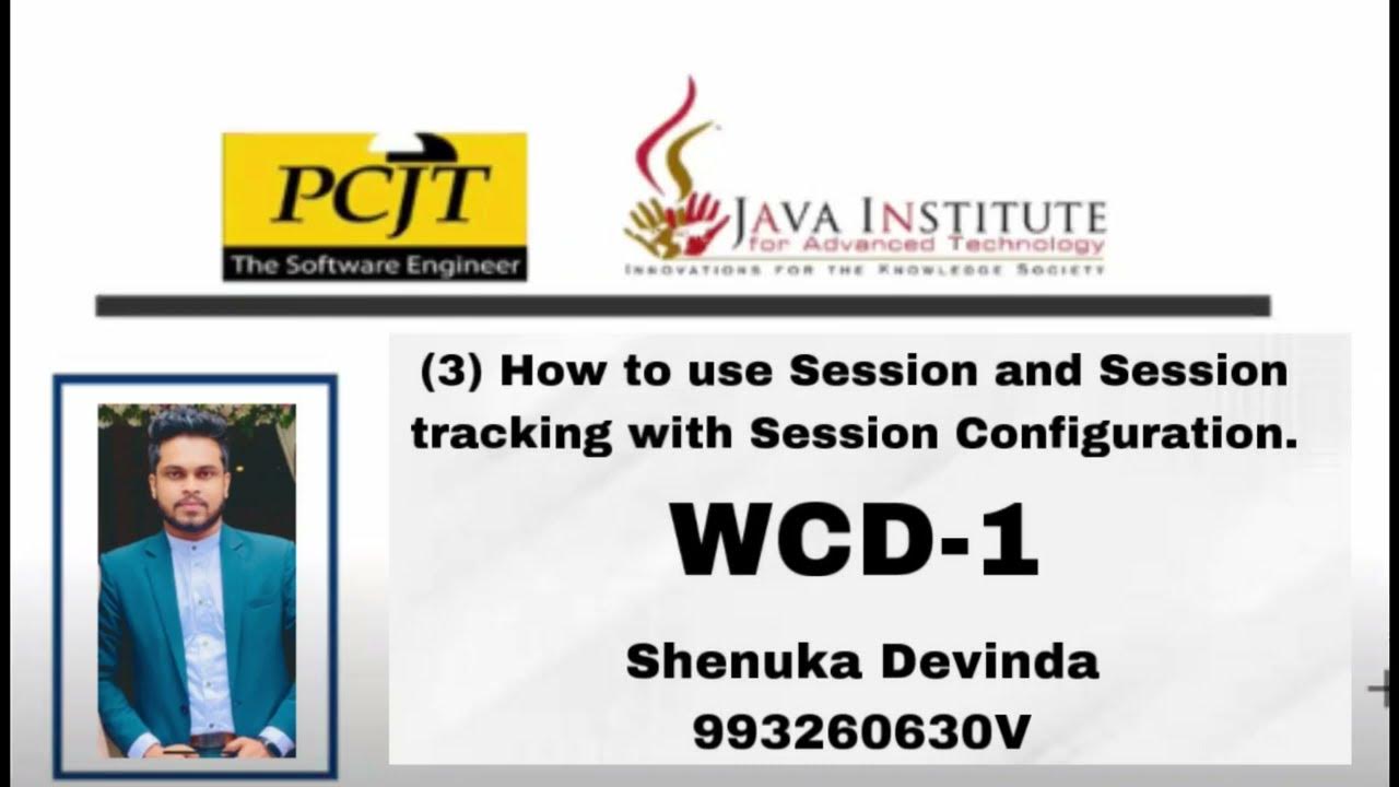 (3) How to use Session and Session tracking with Session Configuration ...