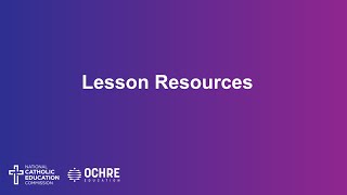 Lesson resources