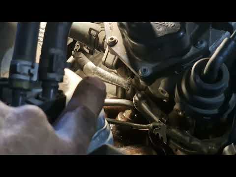 замена датчика масла Audi A-4(B 8)2.0 tdi 2013 г.в.