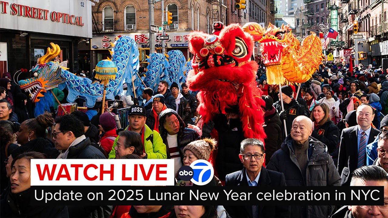 LIVE | Preview of the 2025 NYC Lunar New Year Parade and Festival