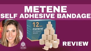 Metene Self Adhesive Bandage Wrap 12 Pack, Athletic Tape 2 Inches X 5 Yards, Sports Tape REVIEW