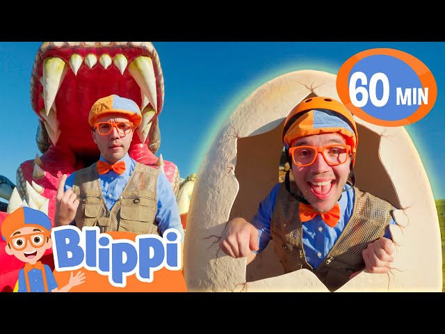 Blippi's Dino Expedition: Explore with Blippi in Jurassic Adventure! | Educational Videos for Kids class=