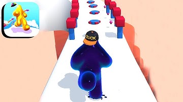 Blob Runner 3D - All Levels Gameplay Android,ios (Levels 379-381)