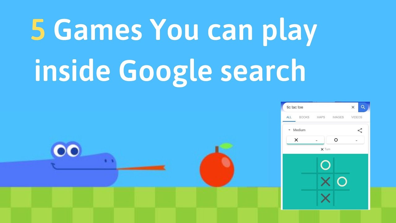 Top Games by Google (Easter Eggs) - Search and play Secret games
