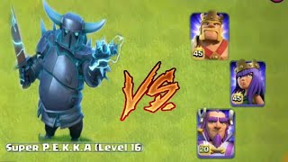 Super P.E.K.K.A VS Heroes (coc private server )