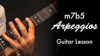 m7b5 Arpeggios Minor 7 Flat 5