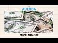 THE AGENDA - DEDOLLARIZATION