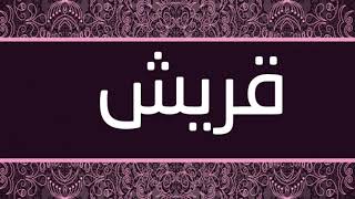 القارئ محمد المحيسني - سورة قريش