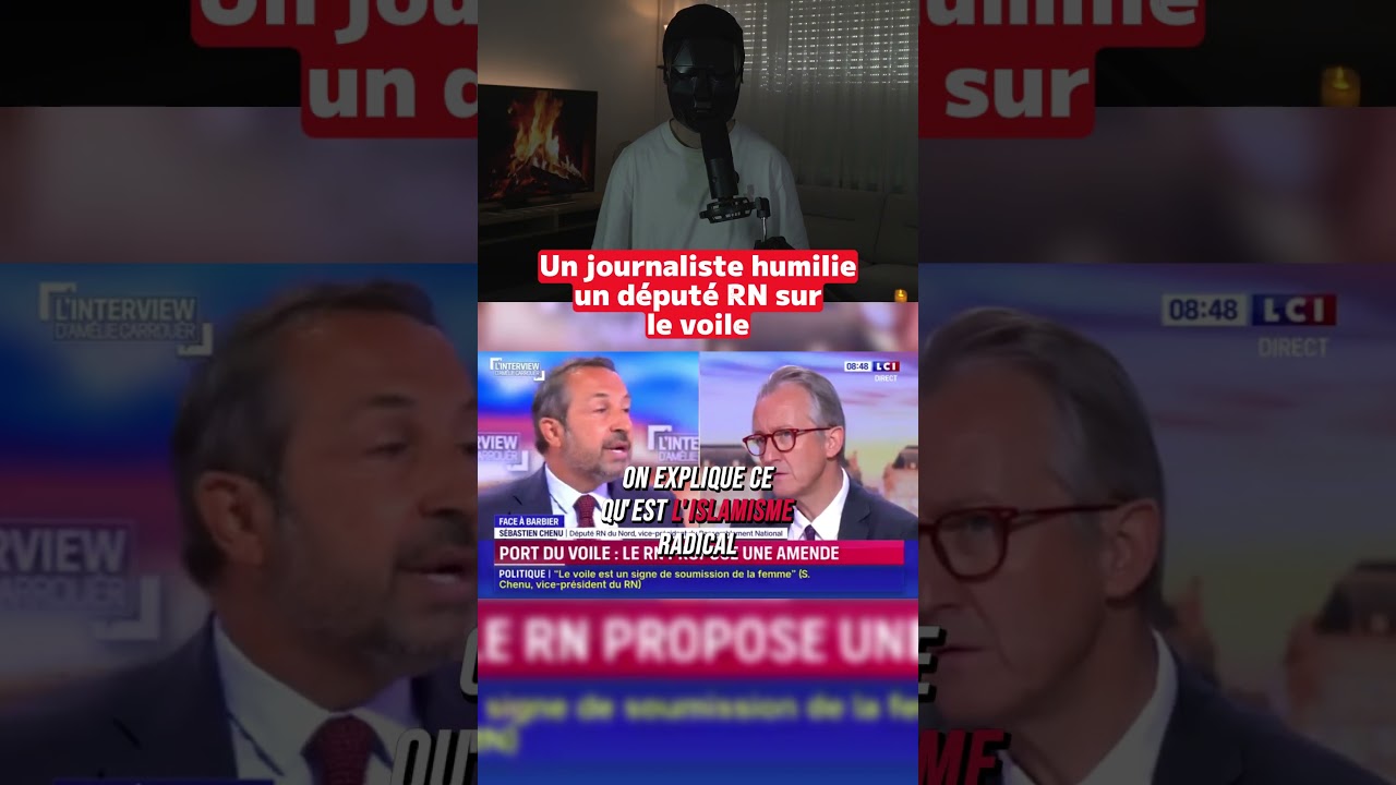 Un journaliste humilie un député RN sur le voile