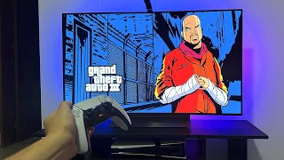GTA III PS5 Pro Gameplay With LG Oled C4 (4K 60 FPS HDR) | Govee TV Backlight 3