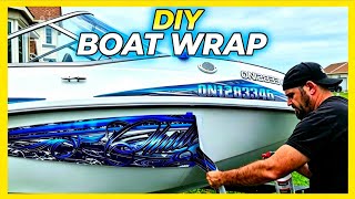 How to Install a Boat Wrap on a Sea-Doo Challenger 180 | Step-by-Step Vinyl Prep & Application screenshot 4