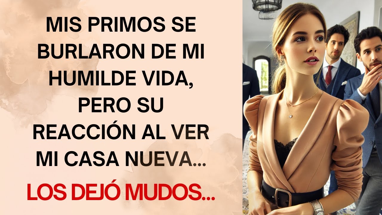 Mis primos se burlaron de mi humilde vida, pero su reacción al ver mi