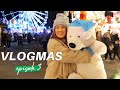 VLOGMAS 2021 // winter wonderland, glow up with me + more // DAY 3