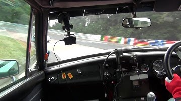 MGB GT V8 Nordschleife 8/2019 Start