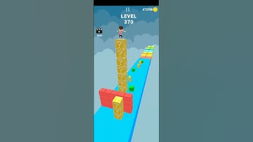 Cube stacker surfer Epic android and iOS gameplay level 370