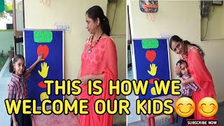 This is how we welcome our kids [GLOBAL BUDS PRE SCHOOL]