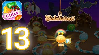Candy Crush Soda Saga - Gameplay Walkthrough Part 13 - Level 71 - 75 Completed (iOS, Android) screenshot 4