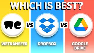 WeTransfer vs Dropbox vs Google Drive (2026) - Which One Is BEST?