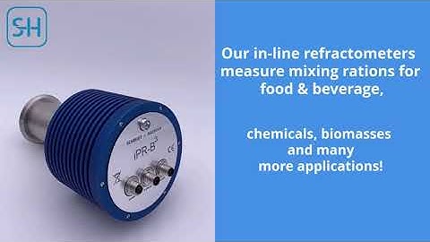 In-line process analytical technology - state of the art industrial measurents | SCHMIDT + HAENSCH