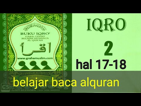 Iqro 2 Halaman 17 18 Youtube Iqro 2 Halaman 17 18 Youtube