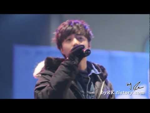 13.01.19-오크밸리 콘서트 힐링이 필요해 로이킴 직캠 roykim