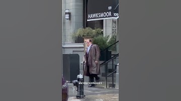 Colin Farrell unrecognizable with double chin on ‘The Penguin’ set driving a Fast Masseratti in NYC