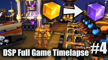 Yellow Science to Purple Science (Part #4) Dyson Sphere Program