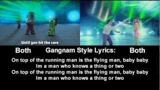 PSY  Gagnam Style(강남스타일) VS. Minecraft Style (Lyrics and Side By Side Viewer)