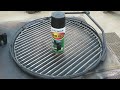 how to build a fire pit from a truck wheel  part 4