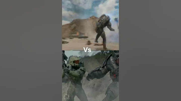 Halo Tv Show Chief Vs Our Master Chief.... (#subscribe for more) - #shorts #halo