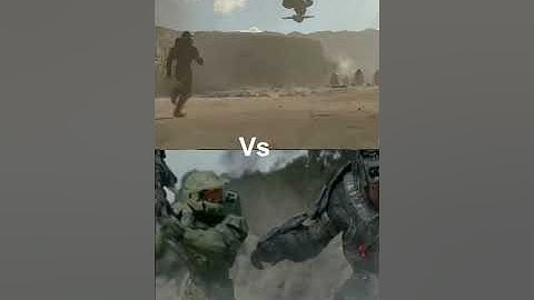 Halo Tv Show Chief Vs Our Master Chief.... (#subscribe for more) - #shorts #halo