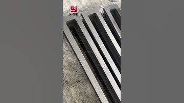 Customized graphite mold manufacturer. #graphiteparts #foundry #metalmelting #casting #goldmelting