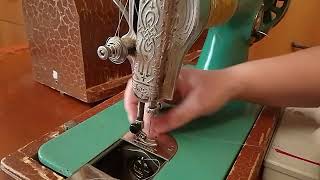 работа и уход за старой швейной машинкой Зингер от 17.03.2023
