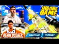 DEVIN BOOKER and BOOYA run through WARZONE! (Cold War Warzone)