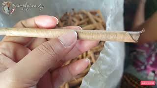 tobacco lomboy Tutorial Lomboy Cigarette Tips (Java Plum Leaf) by: Mama Julia