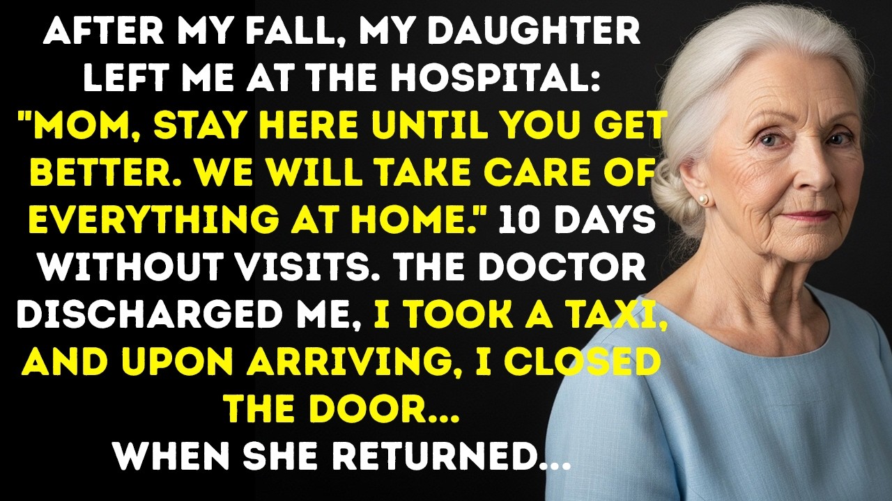 The moment I saw the "Going Out of Business" sign taped to my own store window, I knew my ten days in that hospital bed weren't about recovery—they were about erasing me. I'd broken my hip falling...