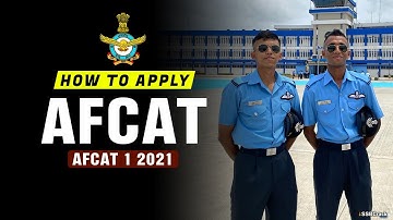 How to Apply for AFCAT 1 2021 Exam Online | Step By Step | AFCAT Online Application