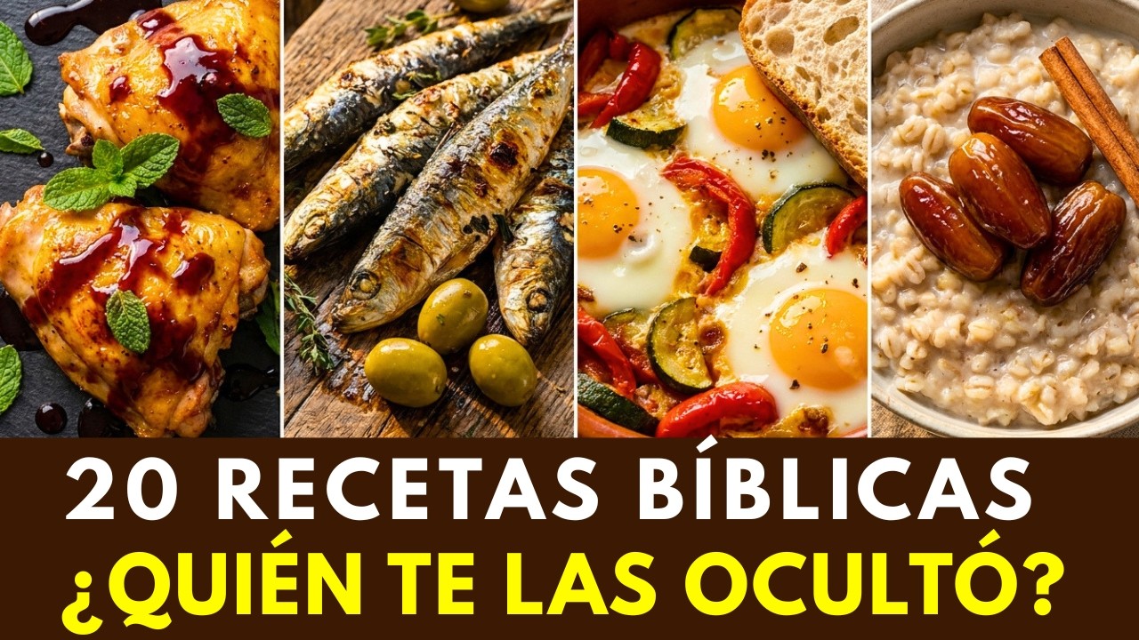 20 Recetas BÍBLICAS que NINGÚN Nutricionista te Enseñará