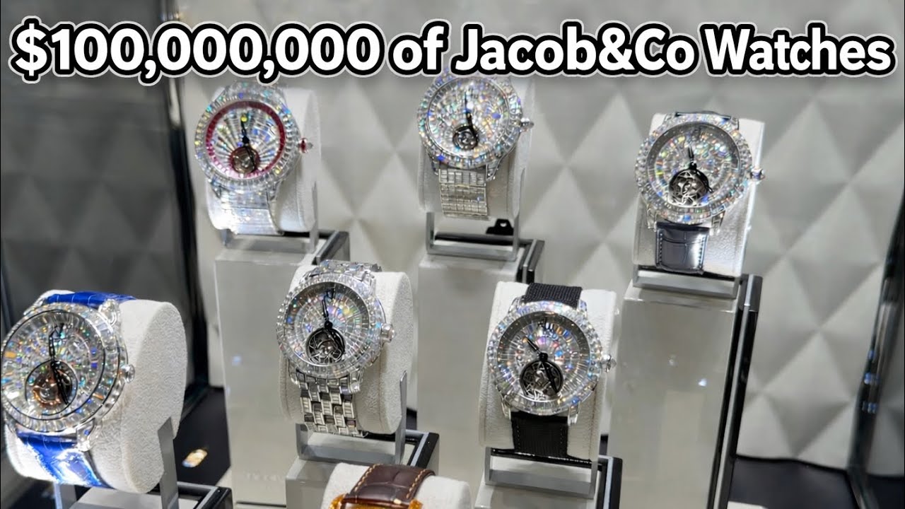 $100.000.000 Watches 🤑 Jacob&Co Billionaire Astronomia Bugatti Chiron ...