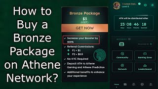 How to Buy a Bronze Package on Athene Network StepbyStep Guide