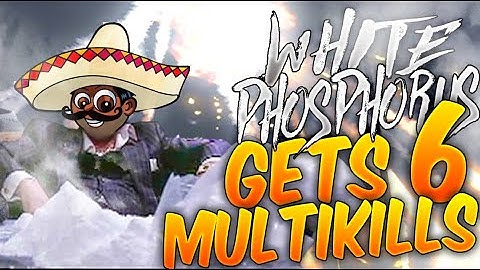 White Phosphorus Gets Me 6x Multikills | Modern Warfare Live "Rust Map" Gameplay