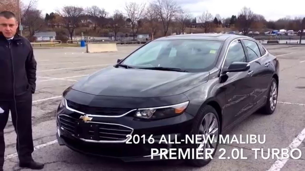 2016 Chevrolet Malibu Premier 2 0l Turbo Review Niagara You You Premium