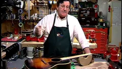 Inlaying guitar fretboard dot and side markers luthier video available on DVD