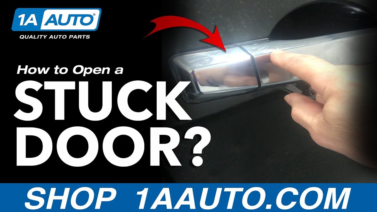 How to Open a Car Door with Broken Door Handles? - YouTube
