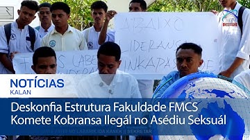 AAE-FMCS Deskonfia Estrutura FMCS Komete Iregularidade, Kobransa Ilegál no Asédiu Seksuál