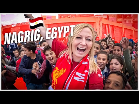 I went to Mo Salah's (ليفربول) Village in Egypt! You won't believe what happened. 😂